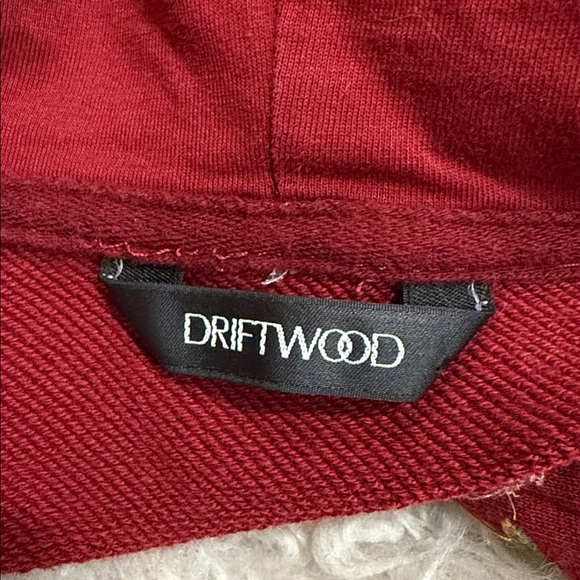 Driftwood Teddy Hoodie Size XS
Floral Embroidered Boho Maroon Hood
Sweatshirt‎ - Picture 7 of 8